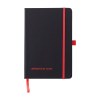 Carnet de notes Charlene - PU recyclé - A5 - Ligné