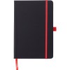 Carnet de notes Charlene - PU recyclé - A5 - Ligné
