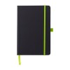 Carnet de notes Charlene - PU recyclé - A5 - Ligné