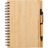 Carnet Carmen - Bambou - A5 - Ligné - Avec stylo bille