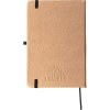 Carnet Gianna - Cuir recyclé - A5 - Ligné