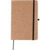 Carnet Gianna - Cuir recyclé - A5 - Ligné