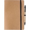Carnet Theodore - Carton recyclé - A5 - Uni - Avec stylo