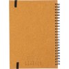 Carnet Egon - Cuir recyclé - A5 - Ligné