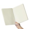 Carnet Azure - PU recyclé - A4 - Ligné