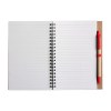 Carnet Stella - Carton recyclé - Ligné - Avec stylo bille