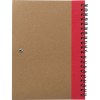 Carnet Stella - Carton recyclé - Ligné - Avec stylo bille