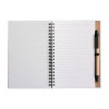 Carnet Stella - Carton recyclé - Ligné - Avec stylo bille
