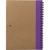 Carnet Stella - Carton recyclé - Ligné - Avec stylo bille