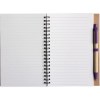 Carnet Stella - Carton recyclé - Ligné - Avec stylo bille