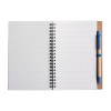 Carnet Stella - Carton recyclé - Ligné - Avec stylo bille