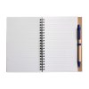 Carnet Stella - Carton recyclé - Ligné - Avec stylo bille
