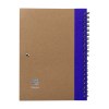 Carnet Stella - Carton recyclé - Ligné - Avec stylo bille