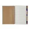Carnet Stella - Carton recyclé - Ligné - Avec stylo bille