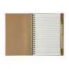 Carnet Stella - Carton recyclé - Ligné - Avec stylo bille
