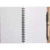 Carnet Stella - Carton recyclé - Ligné - Avec stylo bille