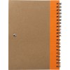 Carnet Stella - Carton recyclé - Ligné - Avec stylo bille