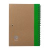 Carnet Stella - Carton recyclé - Ligné - Avec stylo bille