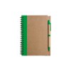 Carnet Stella - Carton recyclé - Ligné - Avec stylo bille
