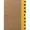 Carnet Stella - Carton recyclé - Ligné - Avec stylo bille