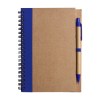 Carnet Stella - Carton recyclé - Ligné - Avec stylo bille