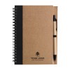Carnet Stella - Carton recyclé - Ligné - Avec stylo bille