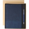 Set carnet Tarek - PU recyclé - A5 - Avec stylo bille
