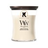 WoodWick Vanilla & Sea Salt Medium Candle bougie parfumée