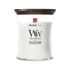 WoodWick White Tea & Jasmine Medium Candle bougie parfumée
