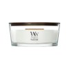 WoodWick White Tea & Jasmine Ellipse Candle bougie parfumée