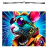ZANIMOS POP'ART 2027 - SMALL 330 X 330 MM - MARQUAGE QUADRI - PAGE DE GARDE NON REPIQUEE