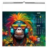 ZANIMOS POP'ART 2027 - SMALL 330 X 330 MM - MARQUAGE QUADRI - PAGE DE GARDE NON REPIQUEE