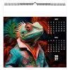 ZANIMOS POP'ART 2027 - SMALL 330 X 330 MM - MARQUAGE QUADRI - PAGE DE GARDE NON REPIQUEE