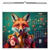 ZANIMOS POP'ART 2027 - SMALL 330 X 330 MM - MARQUAGE QUADRI - PAGE DE GARDE NON REPIQUEE