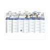 DE TOUTE URGENCE 2027 - MICRO 210 X 155 MM - LEGER - SANS TROU - MARQUAGE QUADRI R/V DIFFÉRENTS