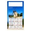 PLAQUE 1 VUE STEPHANE 2027 - EURO BLOC - BLOC AGRAFE - MARQUAGE QUADRI