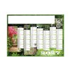 JARDINS 2027 - MICRO 210 X 155 MM - LEGER - SANS TROU - MARQUAGE QUADRI R/V DIFFÉRENTS