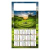 PLAQUE 1 VUE MEDITATION 2027 - EURO BLOC - BLOC AGRAFE - MARQUAGE QUADRI