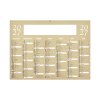 KRAFT 2027 - MICRO 210 X 155 MM - LEGER - SANS TROU - MARQUAGE QUADRI R/V DIFFÉRENTS
