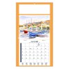 PLAQUE 1 VUE EMILIE 2027 - EURO BLOC - BLOC AGRAFE - MARQUAGE QUADRI