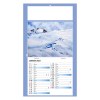 PLAQUE 1 VUE EMILIE 2027 - EURO BLOC - BLOC AGRAFE - MARQUAGE QUADRI