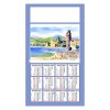 PLAQUE 1 VUE EMILIE 2027 - EURO BLOC - BLOC AGRAFE - MARQUAGE QUADRI