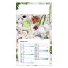 PLAQUE 1 VUE DIET 2027 - EURO BLOC - BLOC AGRAFE - MARQUAGE QUADRI