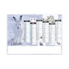 BLANC 2027 - MICRO 210 X 155 MM - LEGER - SANS TROU - MARQUAGE QUADRI R/V DIFFÉRENTS