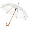 Parapluie 23" à ouverture automatique, poignée et mât en bois