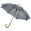 Parapluie 23" à ouverture automatique, poignée et mât en bois