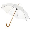 Parapluie 23" à ouverture automatique, poignée et mât en bois