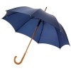 Parapluie 23" à ouverture automatique, poignée et mât en bois