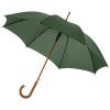 Parapluie 23" à ouverture automatique, poignée et mât en bois