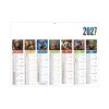 FLORIAN 2027 - MICRO 210 X 155 MM - LEGER - SANS TROU - MARQUAGE QUADRI PHOTOS PERSONNALISEES